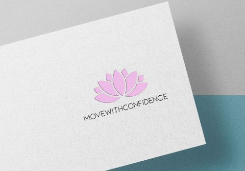 Onyx Media logo ontworpen voor Move With Confidence